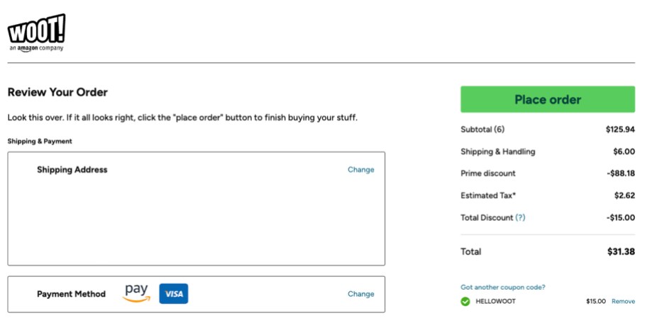 woot shopping cart image