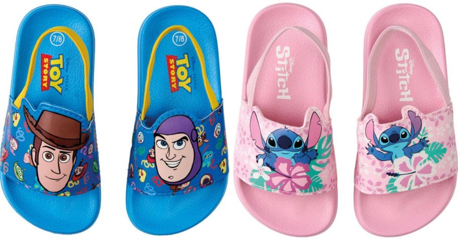 Kids Toys Story and Stitch Slides frm ALDI