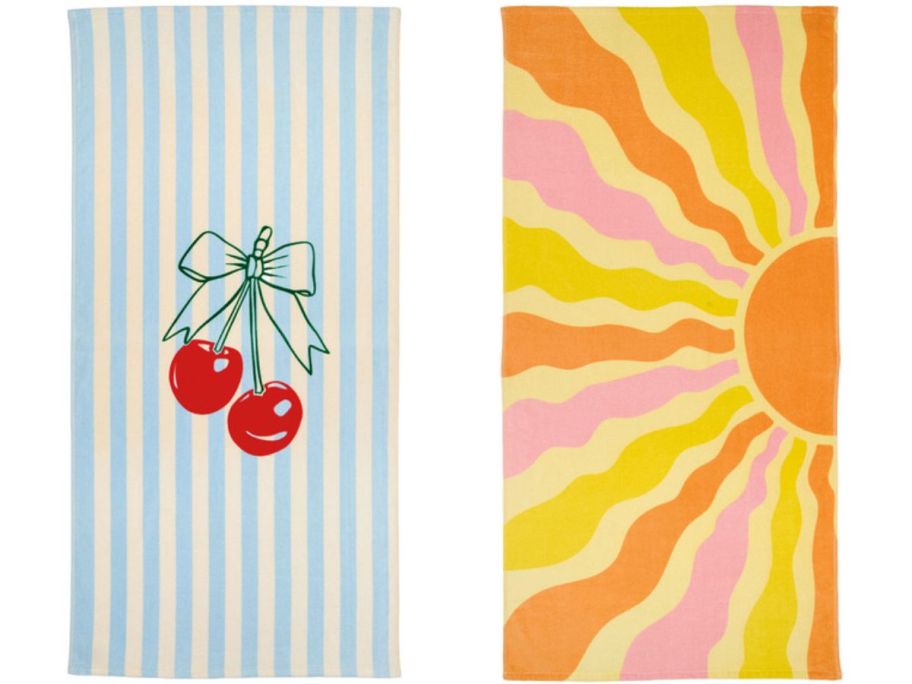 Two Kirkton House Beach Towels