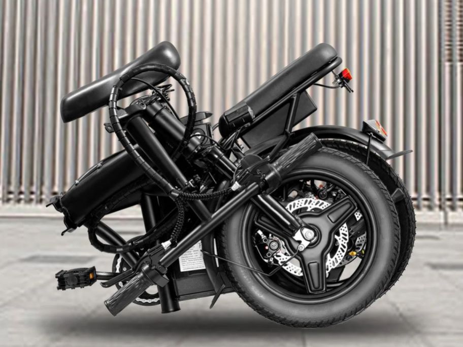 Adult ebike folded