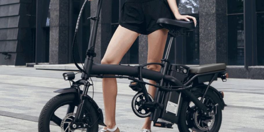 Foldable Electric Bike Just $145.98 Shipped (Regularly $614)