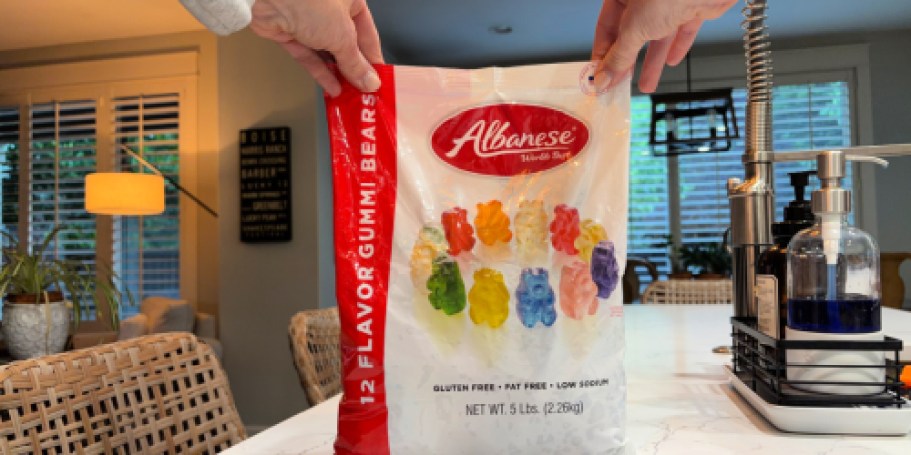 HUGE Albanese Gummi Bears 5-Pound Bag Only $13 Shipped on Amazon (Reg. $17)