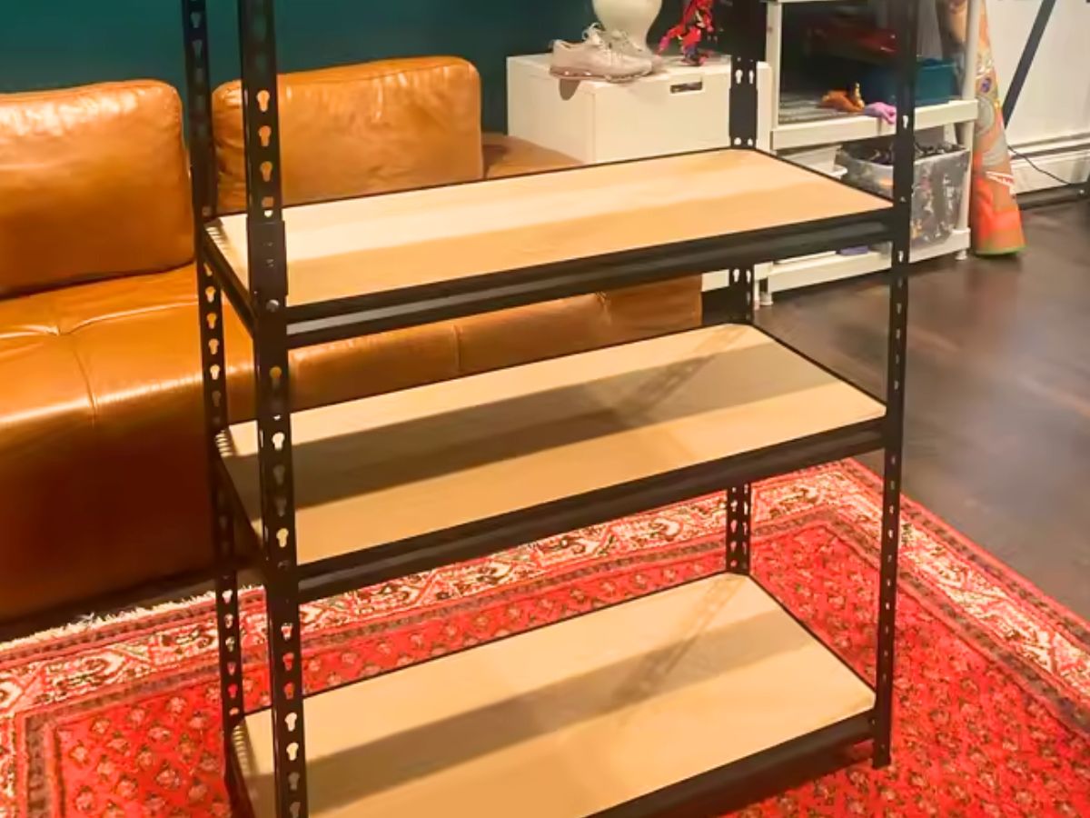Heavy-Duty 5-Tier Metal Storage Shelves from $20.76 Shipped (Reg. $102)