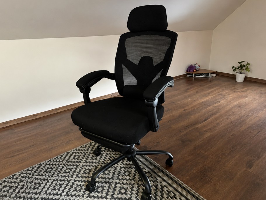 Ergonomic Office Chair w/ Footrest Just $50.89 Shipped (Reg. $190)