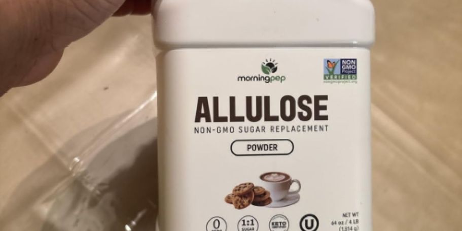 50% Off Morning Pep Allulose for Prime Members | Zero Calorie Sweetener