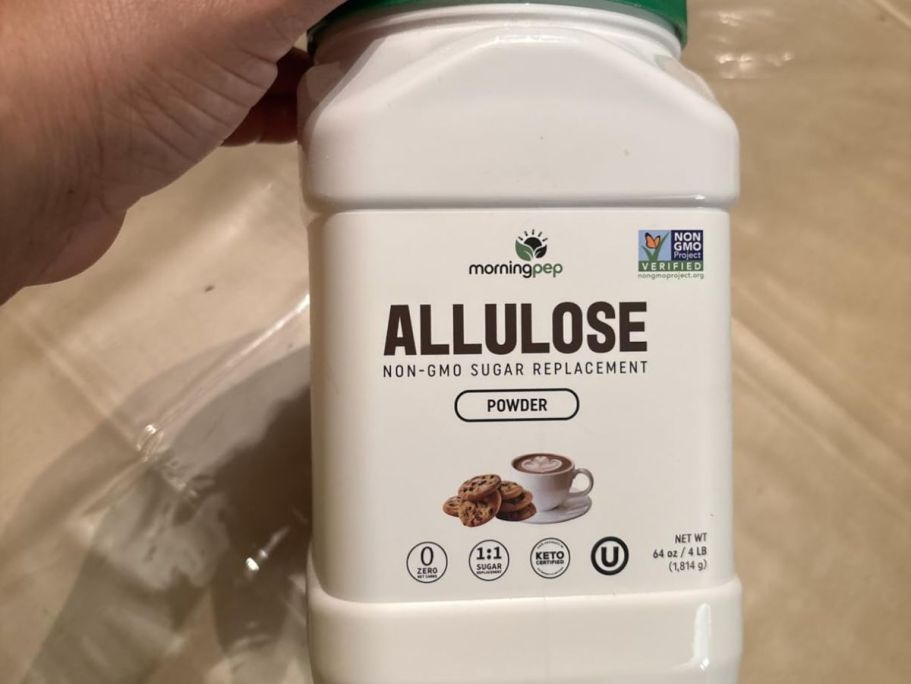50% Off Morning Pep Allulose for Prime Members | Zero Calorie Sweetener
