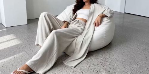 Women’s Matching Cardigan & Pants Set Only $23.99 Shipped on Amazon (Reg. $60)