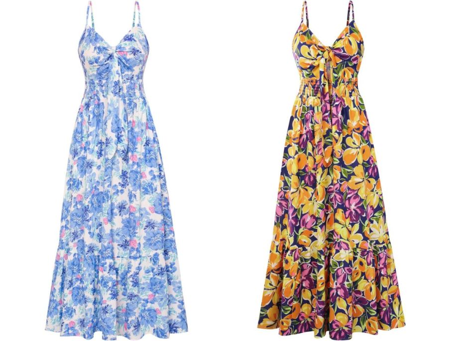 Stock images of two Grace karin Dresses
