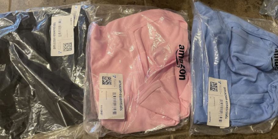 Up to 80% Off Amazon Essentials Clothing + Free Shipping for Prime Members