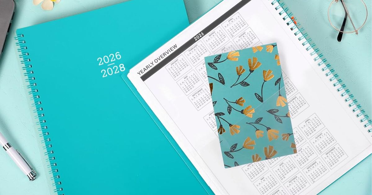 Weekly & Monthly Planners Just $4.49 on Amazon – Ends Tonight!