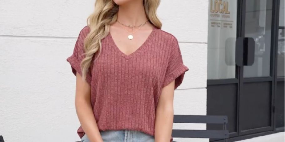 Women’s Summer Fashion Tops Starting Under $5 on Amazon