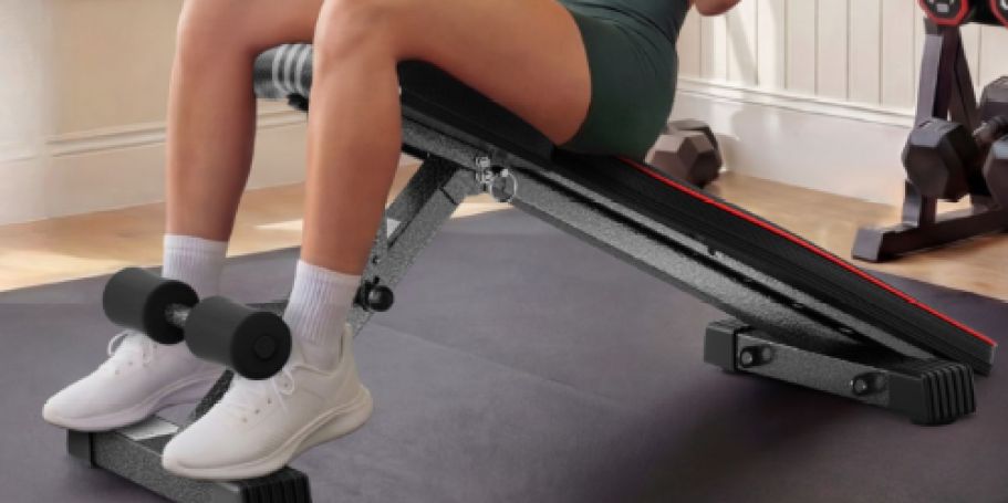 Adjustable Weight Bench Just $37.74 Shipped on Amazon (Reg. $90)