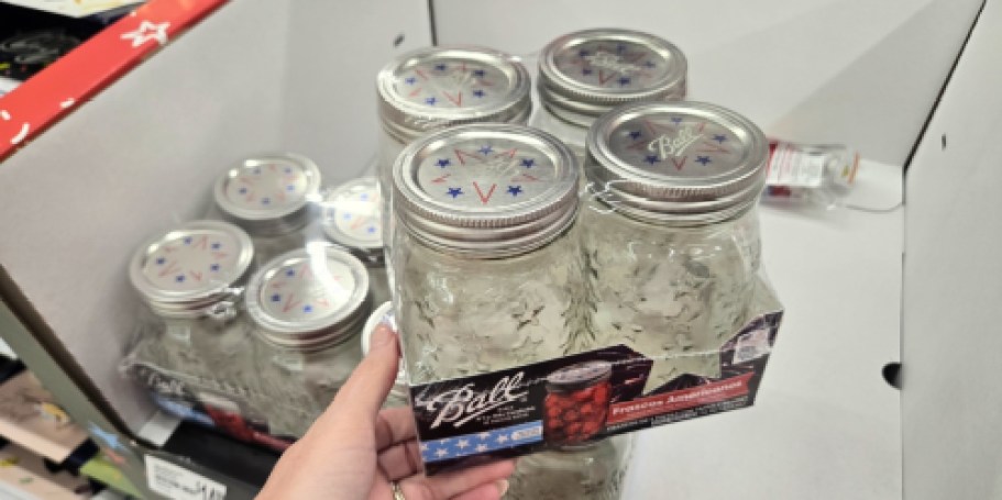 These Americana Mason Jars Are Perfect for 4th of July Parties!