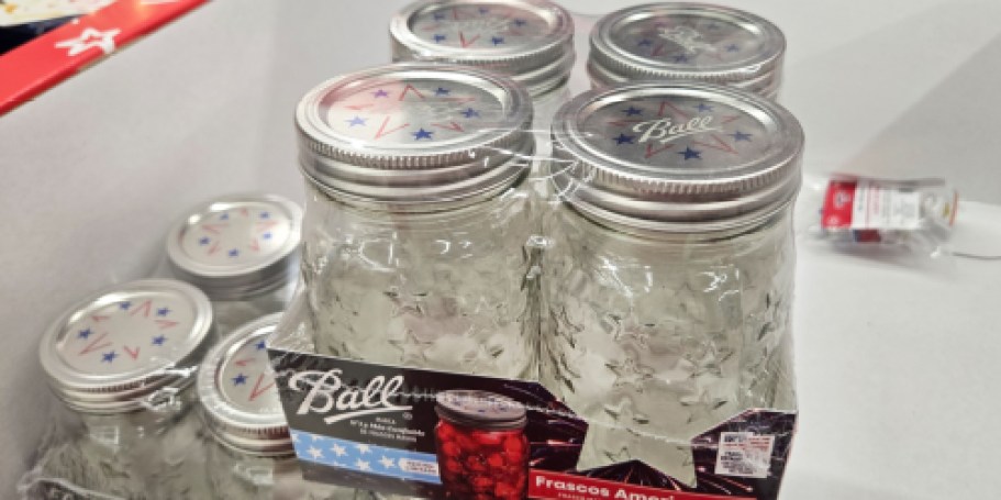 Patriotic Mason Jars Just Dropped & They’re Perfect for BBQs and Parties