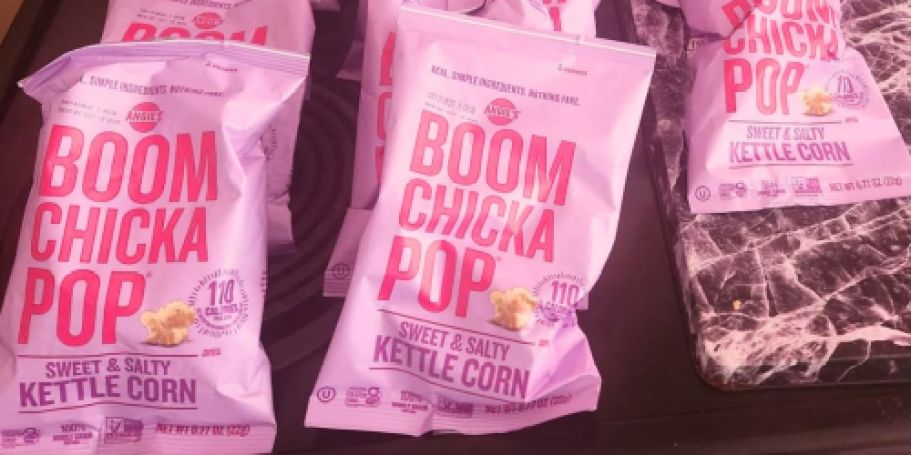Angie’s BOOMCHICKAPOP Kettle Corn 14-Pack Just $6.99 Shipped on Amazon (Reg. $10)