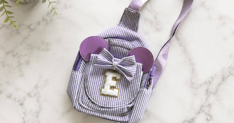 Disney-Inspired Girls Initial Sling Bag Just $7.99 on Amazon (Reg. $16)