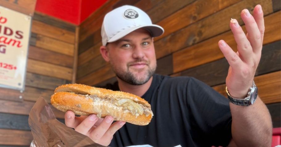 NEW Arby’s Angus Cheesesteak (Here’s How to Get One for Free!)