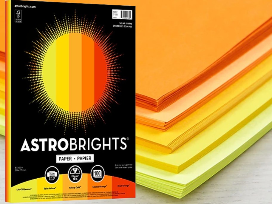 Astrobrights Soar Sparks Paper