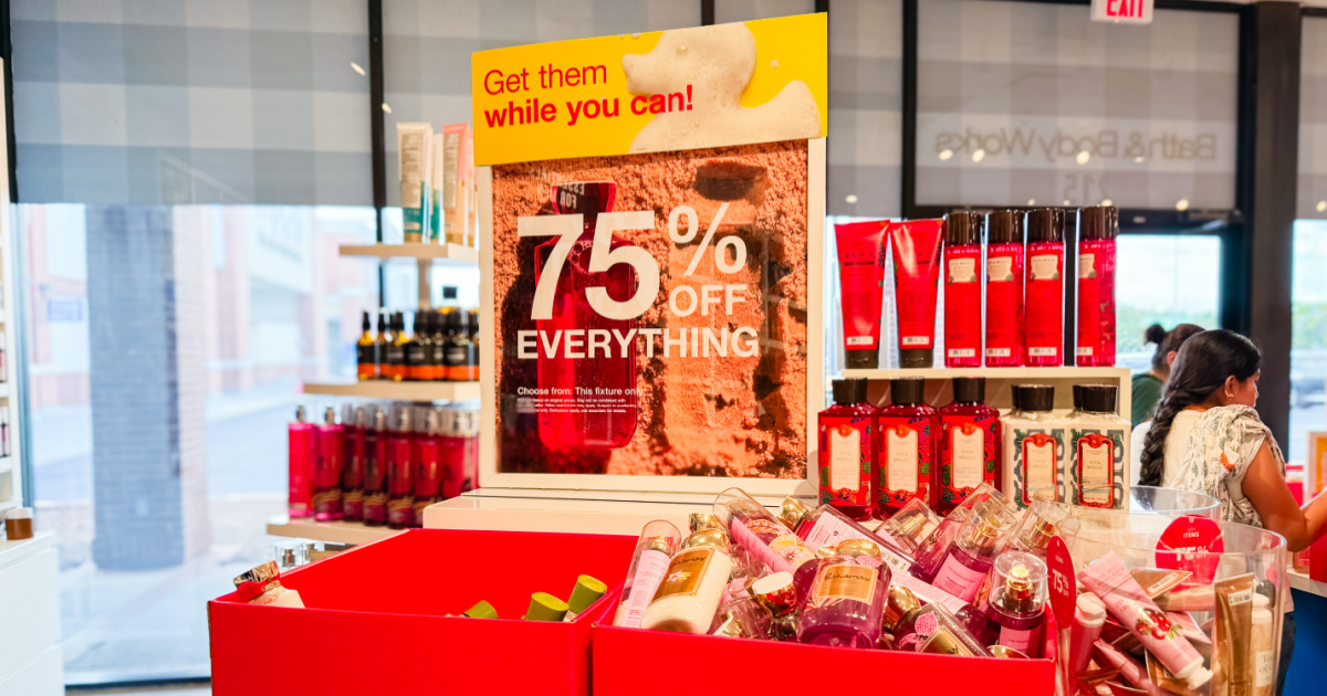 Up to 75% Off Bath & Body Works Semi-Annual Sale (New Items Just Added!)