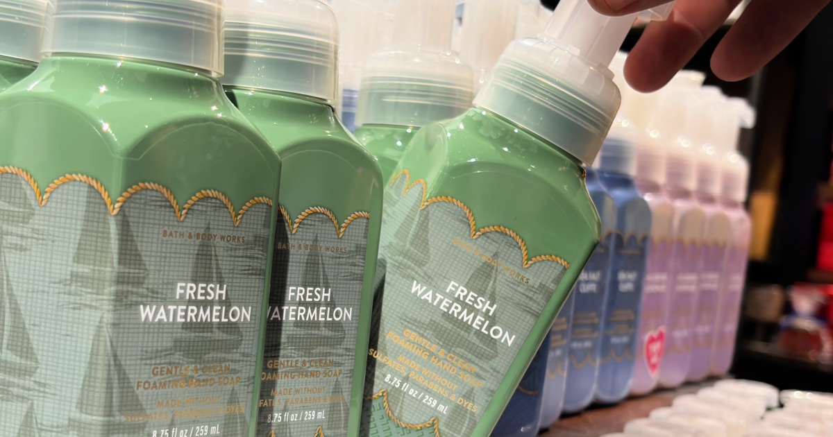 Bath & Body Works Foaming Hand Soaps Only $3.97