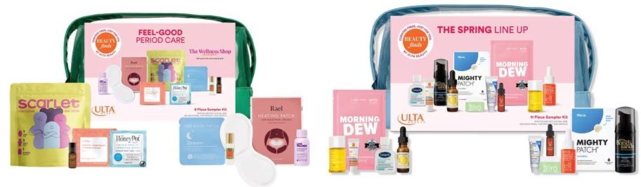 Beauty Finds by ULTA Beauty Feel-Good Period Care and The Spring Lineup kits