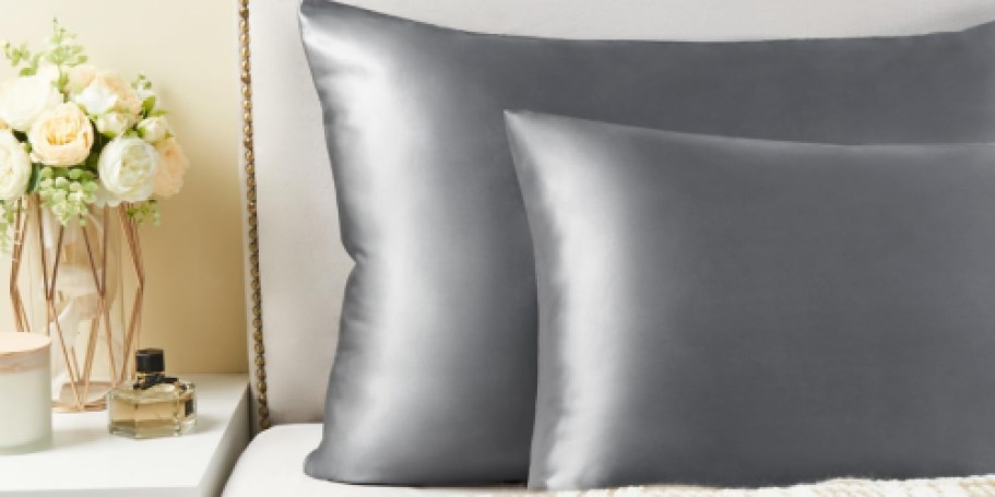 TWO Satin Pillowcases Just $3 Shipped for Amazon Prime Members