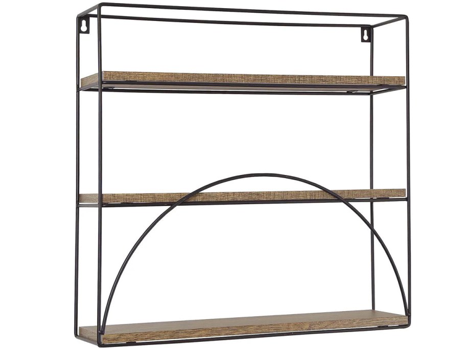 Belle Maison 3-Shelf Wire Wall Decor