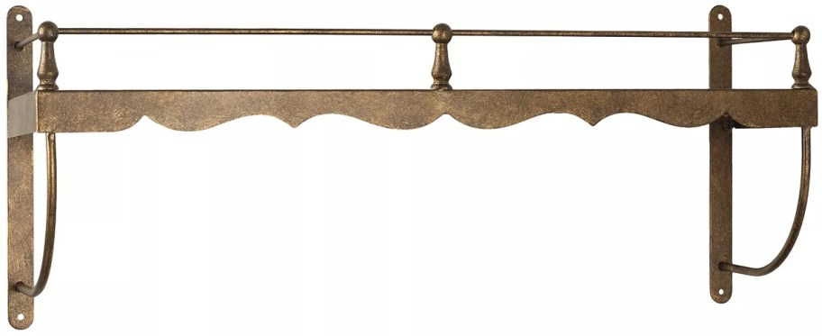 Belle Maison 7 x 22 Brass Iron Cafe Ledge