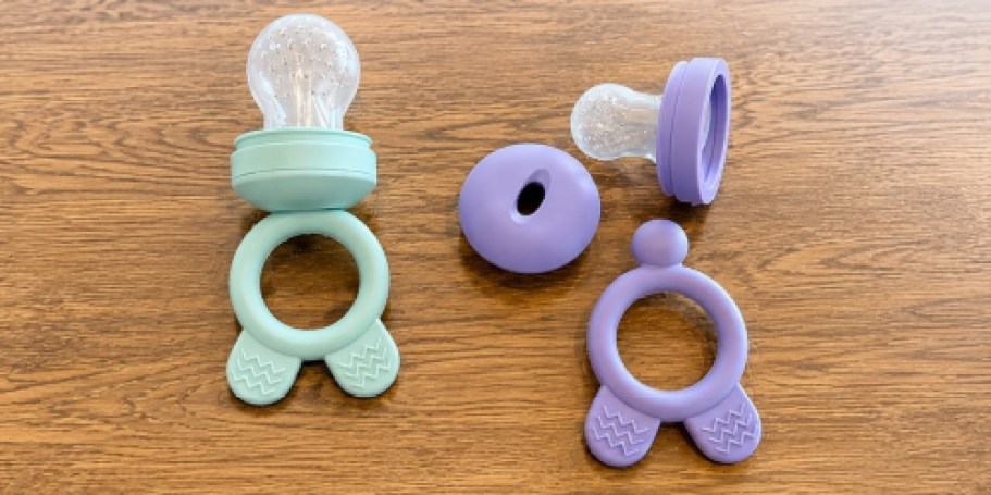 Silicone Baby Feeder 2-Packs Just $2.99 Each on Amazon (Safely Introduces Solid Food!)