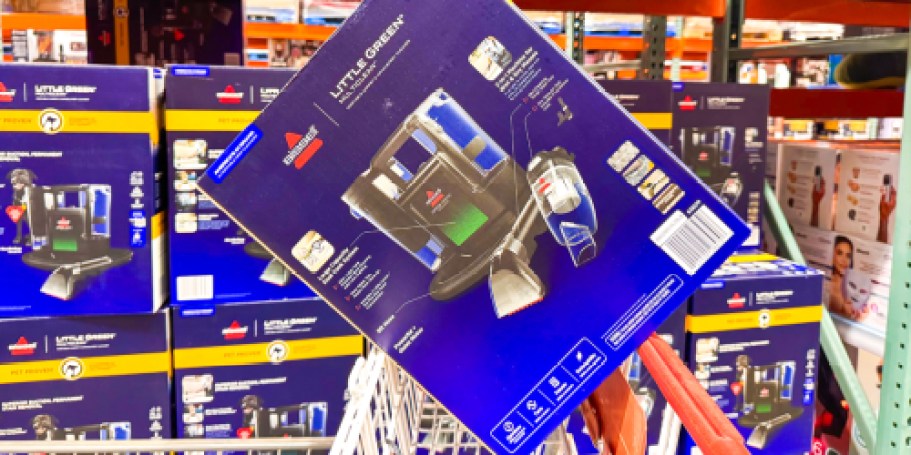 Bissell Little Green MultiClean Machine Just $69.99 for Costco Members (Great for Pet Parents)
