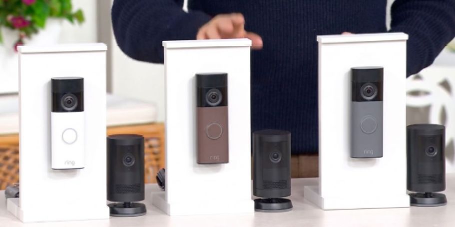 Ring Video Doorbell + Outdoor Camera from $64.99 Shipped ($210 Value)