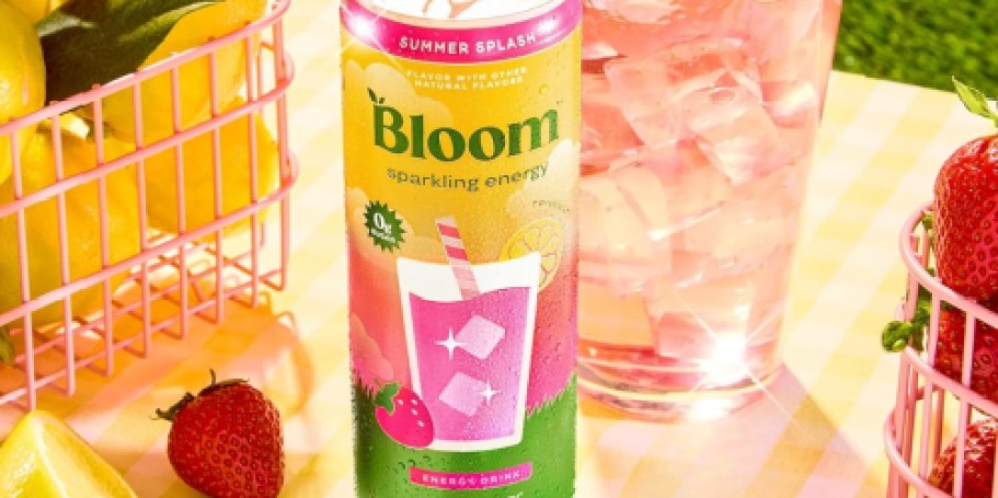 Bloom Sparkling Energy Drink 12-Pack ONLY $9 Shipped on Amazon