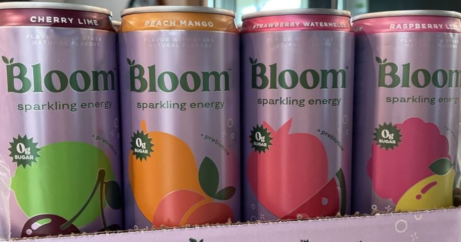 Bloom Sparkling Energy Drink 12-Packs Just $17.81 Shipped on Amazon ($1.48 Each)
