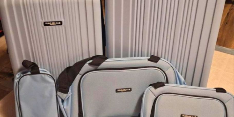 OVER 75% Off Macy’s Luggage | 5-Piece Hardside Set Just $107 Shipped