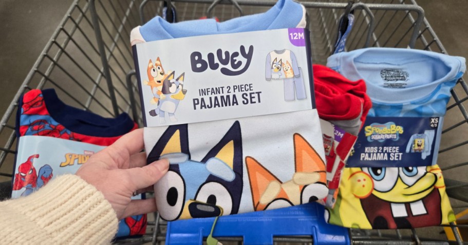 Kids Character Pajama Sets ONLY $5 on Walmart.com