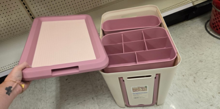 Brightroom Storage Containers Just $24 at Target | Perfect for LEGO, Crafts & Small Toys