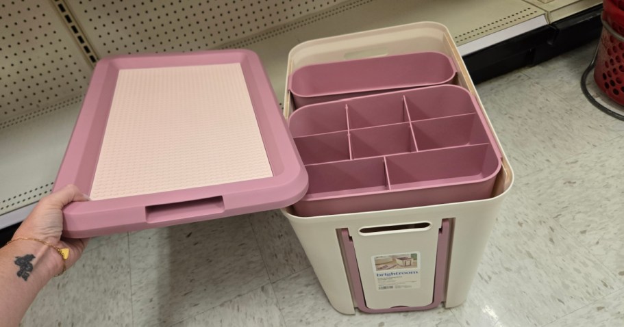 The Viral LEGO Storage Solution at Target Is Finally $6 Off
