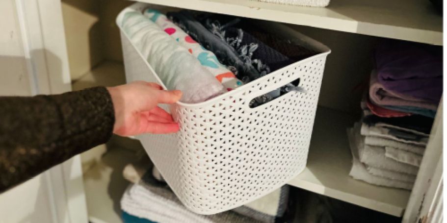 Get Organized with 40% Off Brightroom Storage Baskets on Target.com