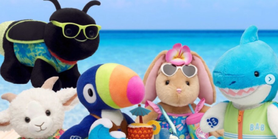 Run! Build-A-Bear Furry Friends Are Just $15 Today Only!