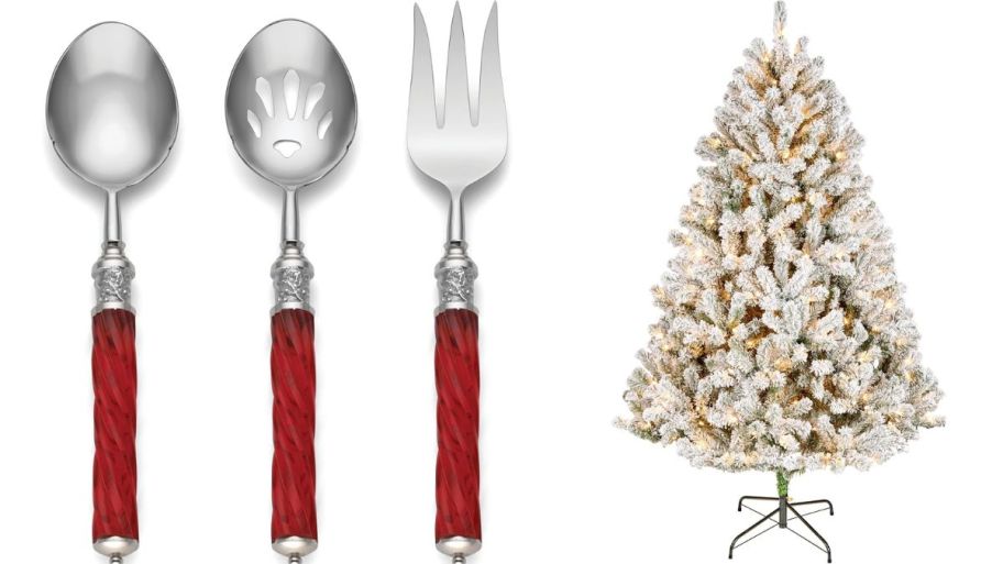 Woot Christmas in July spoon fork and Christmas tree