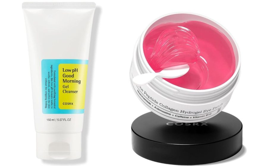 Stock images of two COSRX skin care products