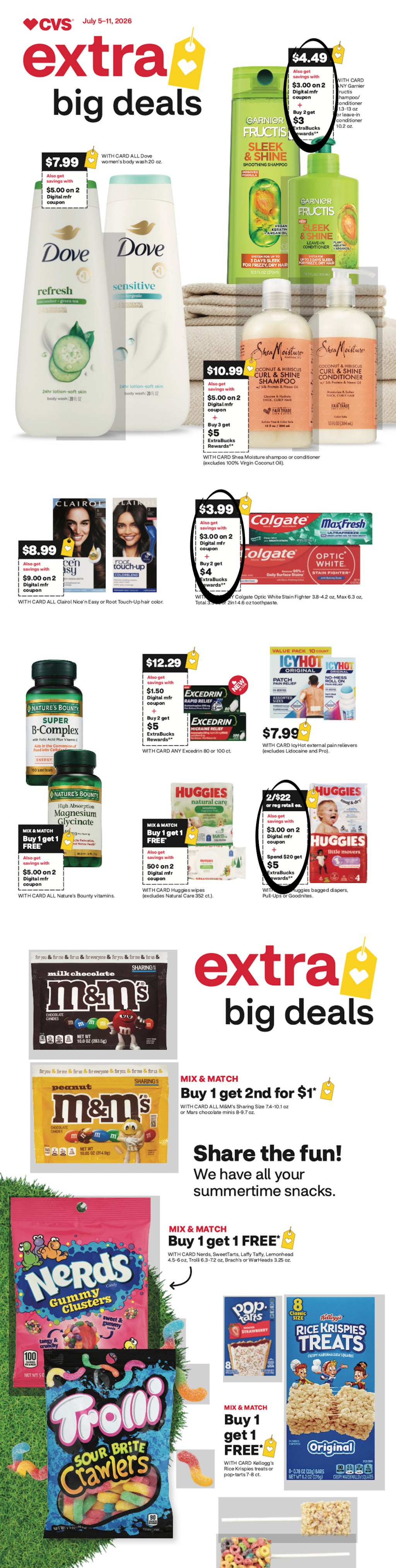 page from CVS ad