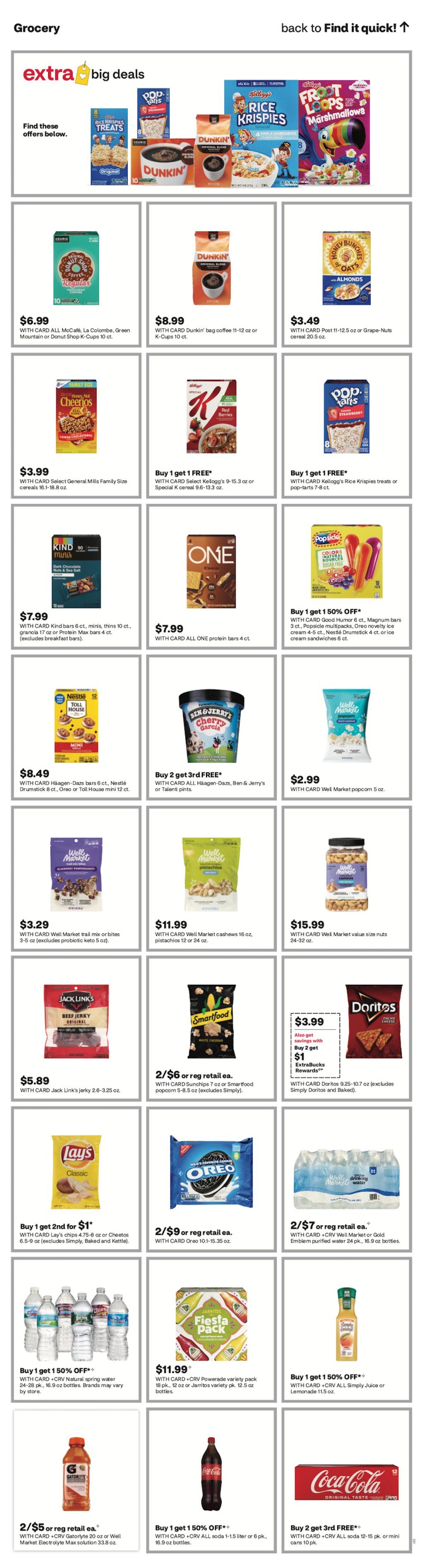 page from CVS ad