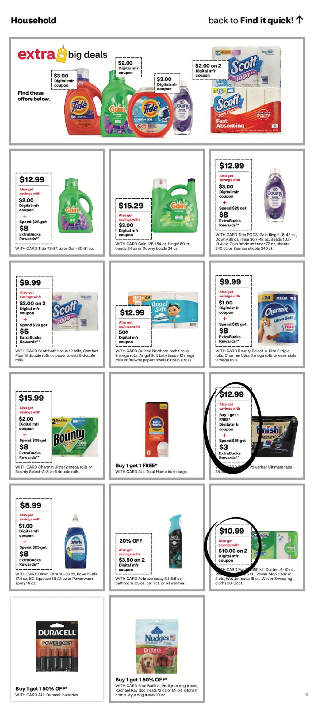 page from CVS ad
