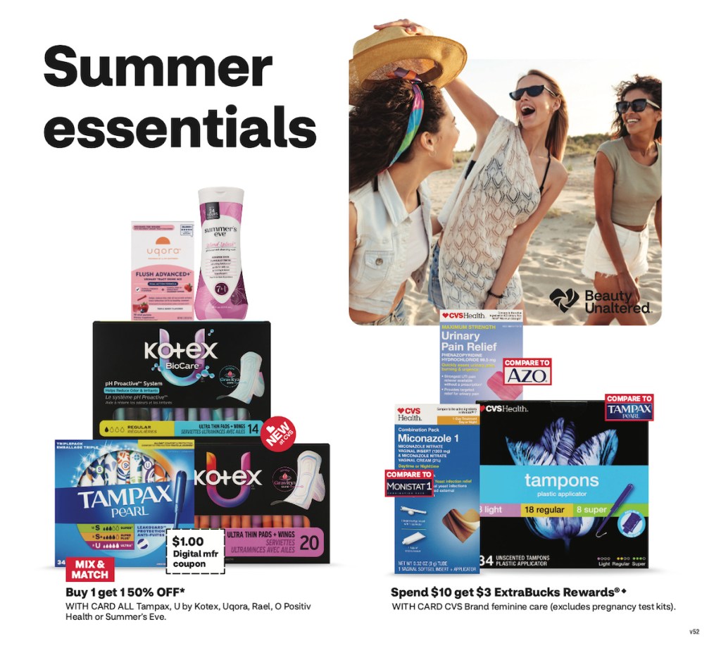 page from CVS ad