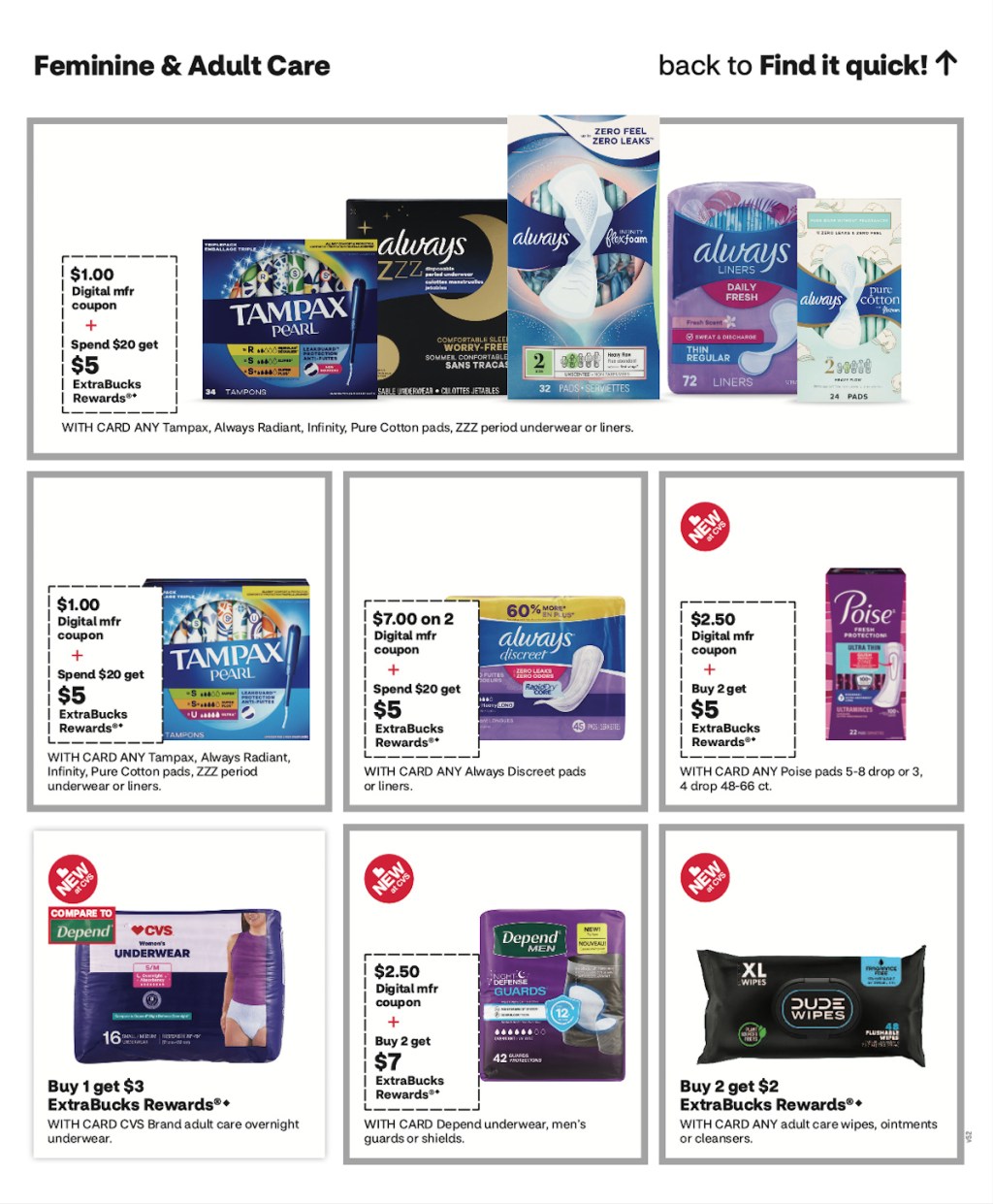 page from CVS ad