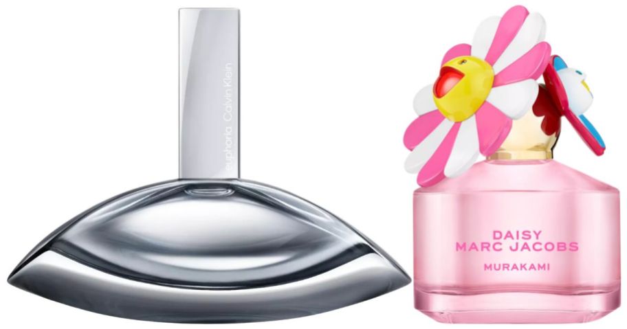 Calvin Klein Euphoria Signature Eau de Parfum Spray 3.3oz and Marc Jacobs Daisy Murakami Pink Limited-Edition Eau De Parfum 1.6oz