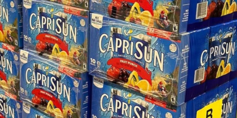 Capri Sun Juice Pouch 40-Pack Just $7 Shipped on Amazon