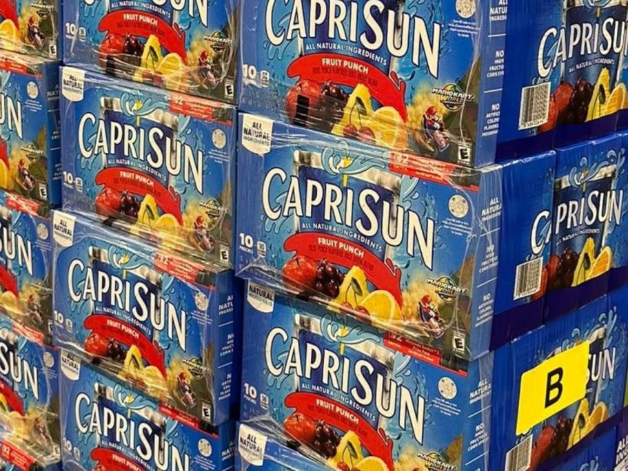 Capri Sun Juice Pouch 40-Pack Just $7 Shipped on Amazon