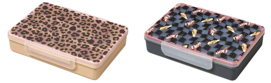 two Cat & Jack Snackle Tray Bento Lunch Boxes